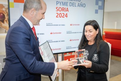 Acto de entrega del Premio Pyme del año en Soria.