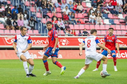 Poco premio para un Numancia que dispuso de más y mejores ocasiones que el rival.