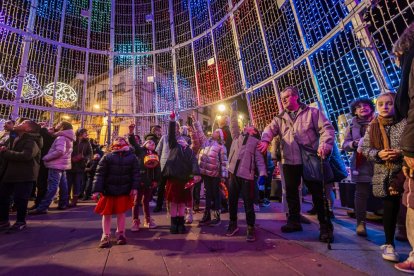 El encendido hizo las delicias de todos los asistentes