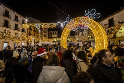 El encendido hizo las delicias de todos los asistentes