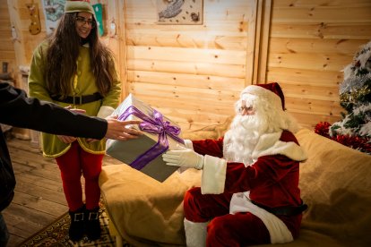 Primeras visitas y deseos de Navidad.