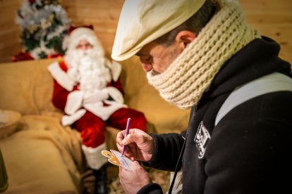 Primeras visitas y deseos de Navidad.