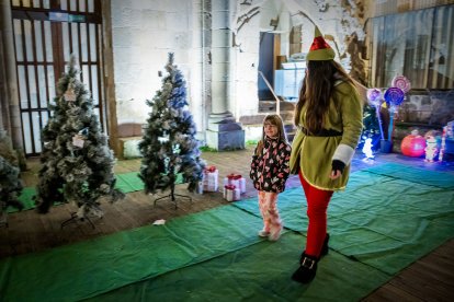 Primeras visitas y deseos de Navidad.
