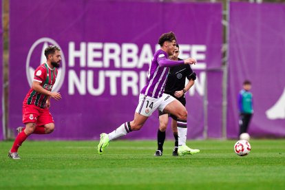 Jorge Delgado, pichichi del Valladolid Promesas.