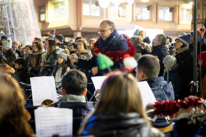 El Conservatorio de Soria ha sido el encargado en ofrecer este acto previo a las fiestas de Navidad.