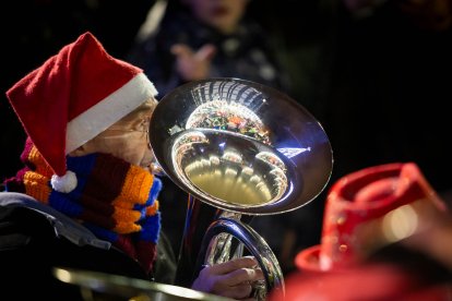 El Conservatorio de Soria ha sido el encargado en ofrecer este acto previo a las fiestas de Navidad.
