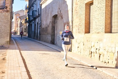 La carrera de Almazán aunó deporte y diversión.