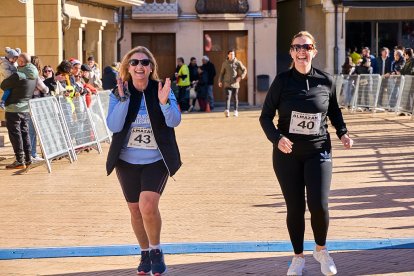 La carrera de Almazán aunó deporte y diversión.