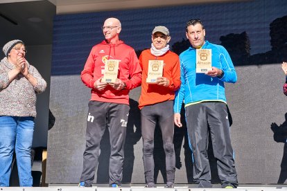 La carrera de Almazán aunó deporte y diversión.