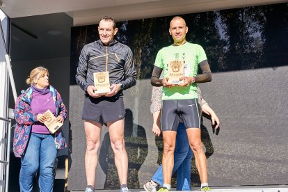 La carrera de Almazán aunó deporte y diversión.