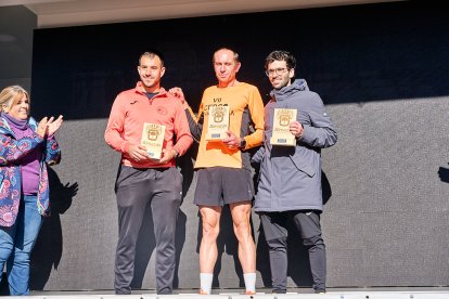 La carrera de Almazán aunó deporte y diversión.