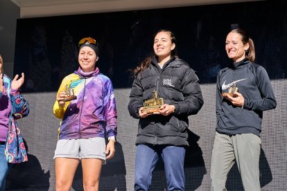 La carrera de Almazán aunó deporte y diversión.