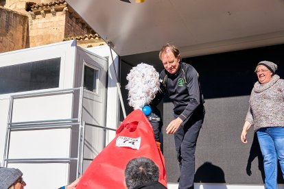 La carrera de Almazán aunó deporte y diversión.