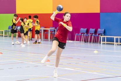 Diversión entre las futuras perlas del balonmano