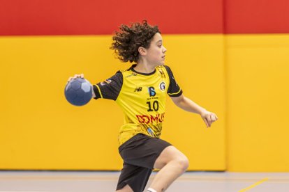 Diversión entre las futuras perlas del balonmano