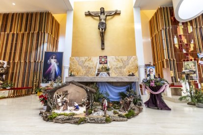 La Iglesia del Espíritu Santo se encuentra bellamente decorada