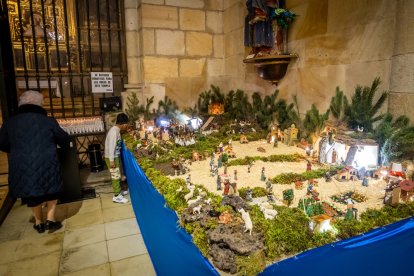 Numerosos fieles se acercaron a la Concatedral