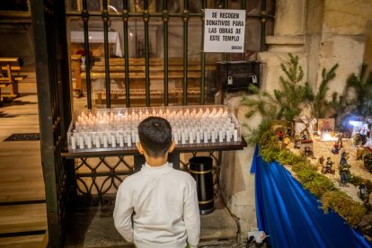 Numerosos fieles se acercaron a la Concatedral