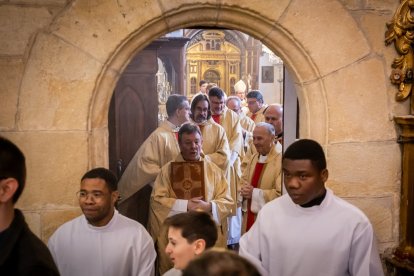 Numerosos fieles se acercaron a la Concatedral