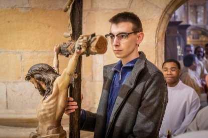 Numerosos fieles se acercaron a la Concatedral