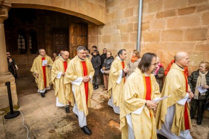 Numerosos fieles se acercaron a la Concatedral