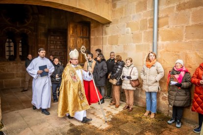 Numerosos fieles se acercaron a la Concatedral
