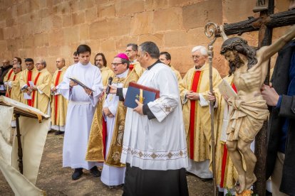 Numerosos fieles se acercaron a la Concatedral