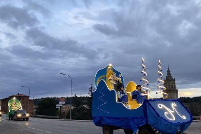 Sus Majestades recorrieron las calles de la localidad