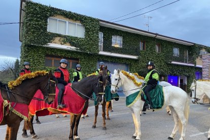 Sus Majestades recorrieron las calles de la localidad