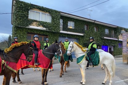 Sus Majestades recorrieron las calles de la localidad