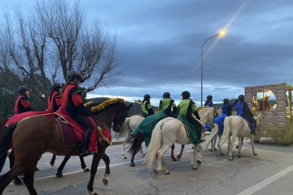 Sus Majestades recorrieron las calles de la localidad