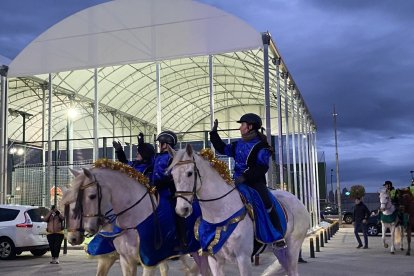 Sus Majestades recorrieron las calles de la localidad