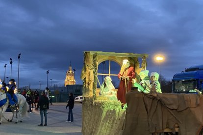 Sus Majestades recorrieron las calles de la localidad