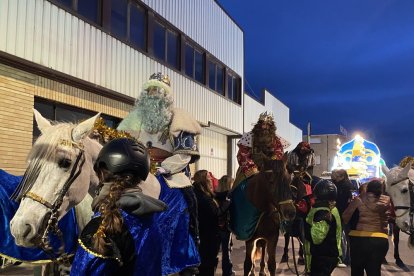 Sus Majestades recorrieron las calles de la localidad