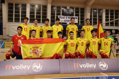 La selección española Sub-16 no pudo superar a Francia en la final.