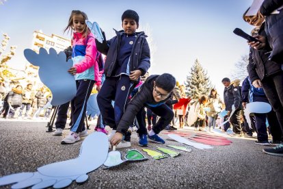 Una actividad para concienciarse contra las guerras