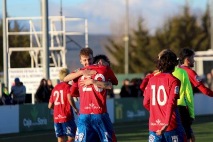 El Numancia B sigue en puestos de playoff