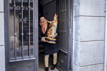 La imagen estuvo ubicada en el templo de El Salvador