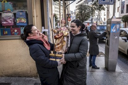 La imagen estuvo ubicada en el templo de El Salvador