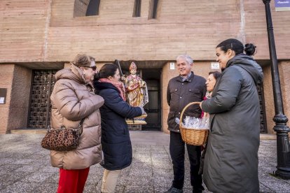 La imagen estuvo ubicada en el templo de El Salvador