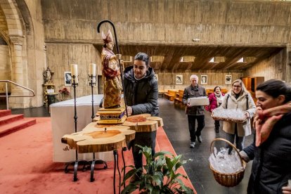 La imagen estuvo ubicada en el templo de El Salvador