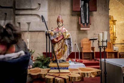 La imagen estuvo ubicada en el templo de El Salvador