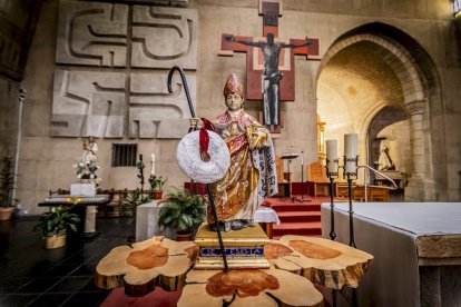 La imagen estuvo ubicada en el templo de El Salvador