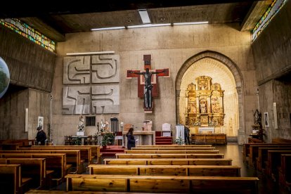 La imagen estuvo ubicada en el templo de El Salvador