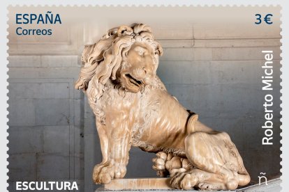 León que aparece en el sello.