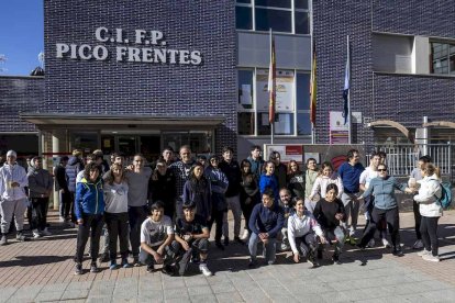 Los alumnos de formación profesional celebran su patrón