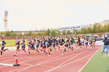 La prueba empezó este domingo en Los Pajaritos a las 10:30 horas.