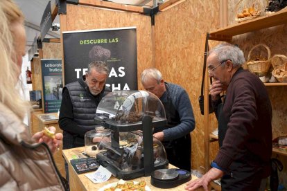 La de Abejar es la única feria monoespecífica de la trufa que se celebra en Castilla y León