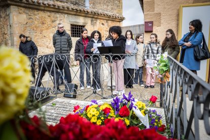 El instituto y la fundación Antonio Machado han recordado al poeta en el aniversario de su fallecimiento.