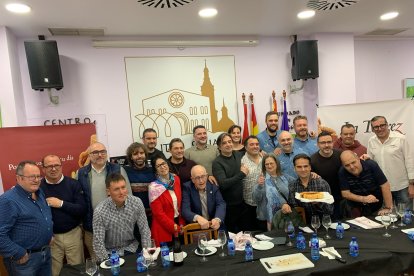 Participantes y jurados en el Centro Soriano en Madrid.